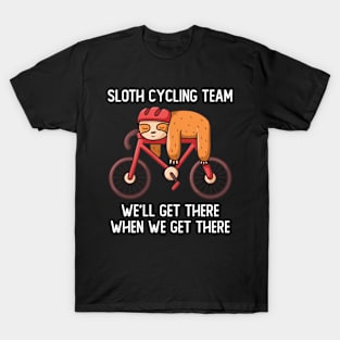 Sloth Cycling Team T-Shirt